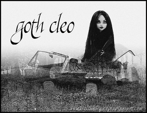 Goth Cleo by DollsinDystopia