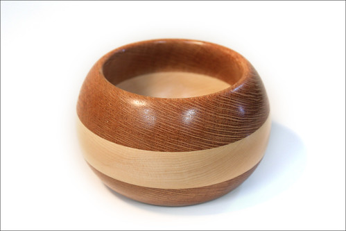 Lacewood and Maple Bowl