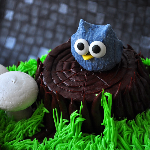 Chocolate Blackberry Owl