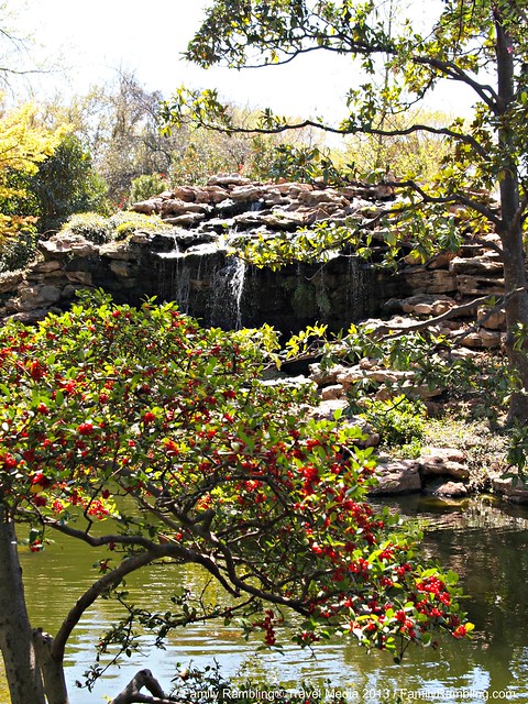 Waterfall Overlook at Fort Worth Japanese Garden