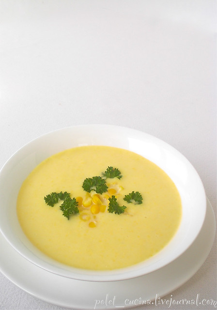 крем-суп из кукурузы