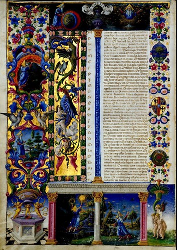 005-Bibbia di Borso d'Este-Vol 1- Hoja 12- Biblioteca Estense de Módena