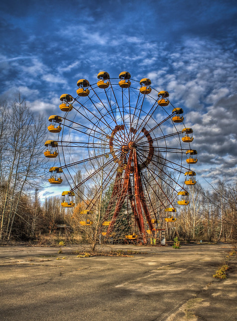 0353 - Ukraine, Pripyat, Ferris Wheel HDR