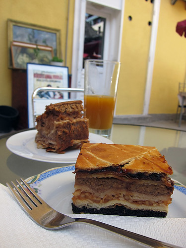 traditional jewish cake with 14 layers!