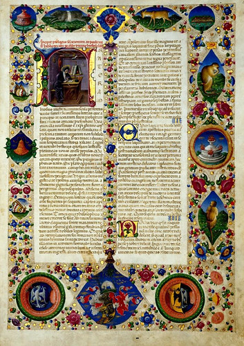 001-Bibbia di Borso d'Este-Vol 1- fol 5- Biblioteca Estense de Módena