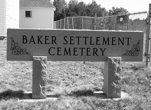 Baker Settlement Sign by midgefrazel