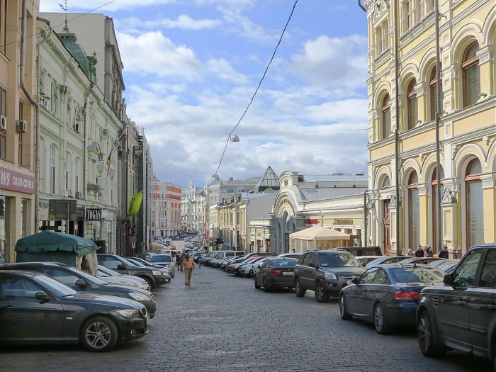 Пешеходные зоны в Москве 