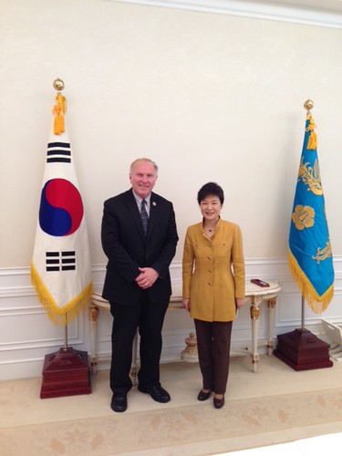 Chabot with President Park