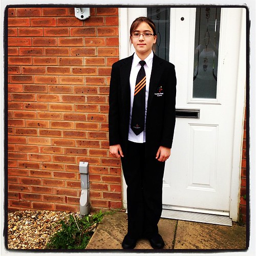 First day ever at school. #endofhomeed