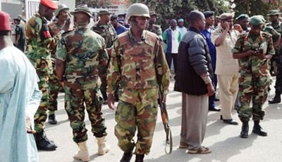 Nigerian soldiers have been sent in great numbers into three northeastern states in response to a declaration of a state of emergency. President Jonathan justified the measure based on the escalation of sectional violence. by Pan-African News Wire File Photos