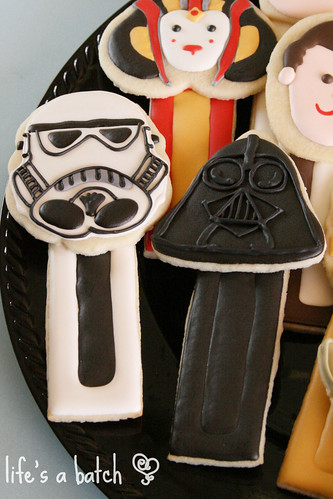 Star Wars PEZ Dispenser Cookies.