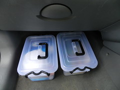 Two of my car boxes