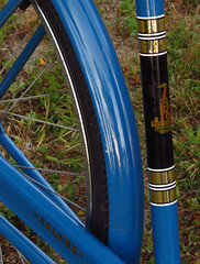2016 images of my 1970 Raleigh Sports frame brush-painted restomod restoration.