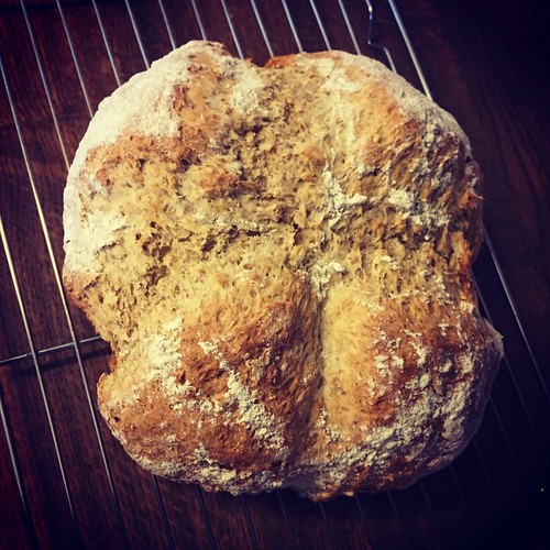 Soda bread. Turned out nice again.