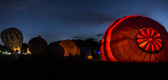 Night Glow @Bristol International Balloon Fiesta 2016