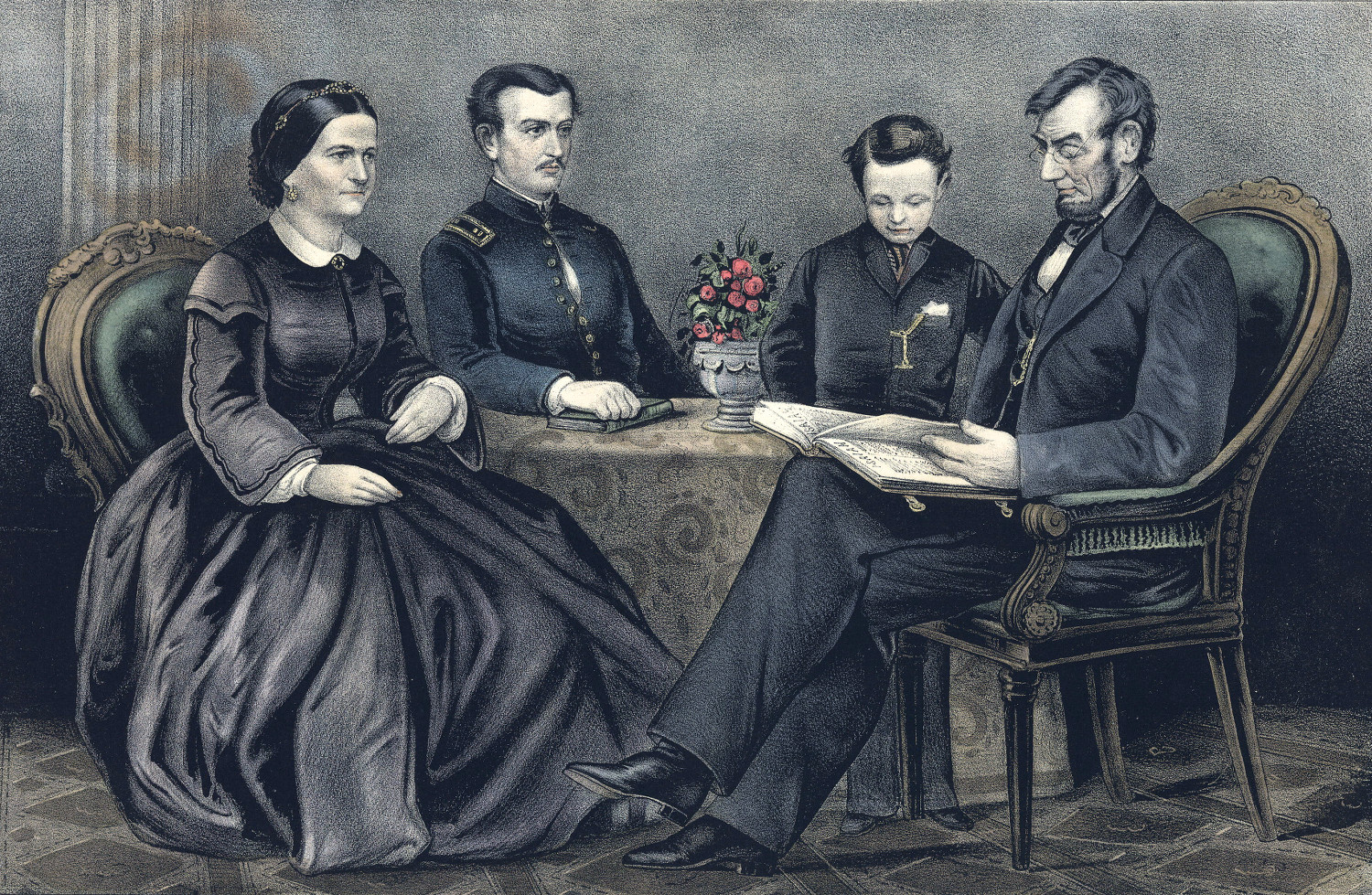 The Lincoln Family, (published 1867)