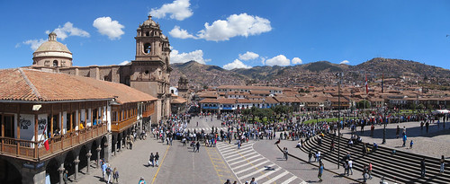 Cusco: la Plaza de Armas