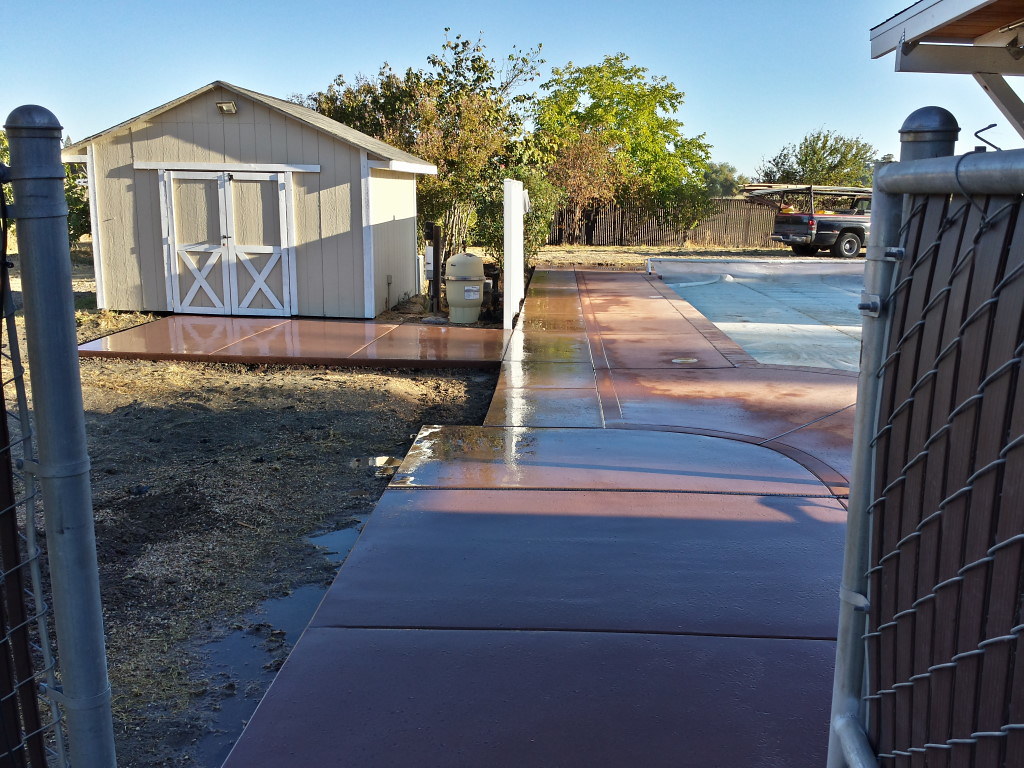 Pool Deck Extension In Vacaville