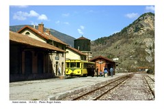 Annot station. 16.4.82