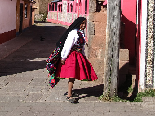 Lac Titicaca: Serafina, notre hôte sur l'île d'Amantani