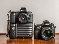 Kodak DCS 200 (1992) / Nikon D600 (2012)