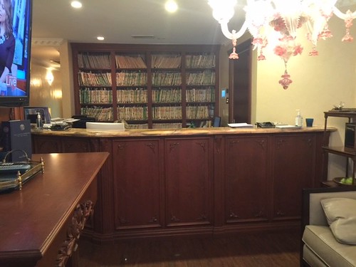 Front desk at our cosmetic dentistry in New York, NY 10065