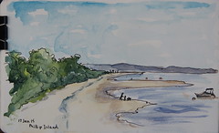 Beach sketch