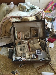 the suitcase of forgotten lives @ grandma is all gone house
