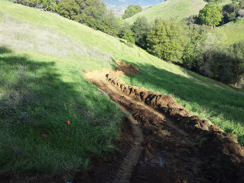 Hill Side Walkway Excavation In Vacaville CA 2
