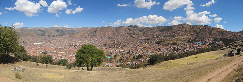 Sacsayhuaman: vue sur Cusco