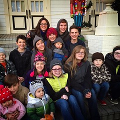 All the kids went to Six Flags for Christmas. #itwascold #latergram #sixflagsovertexas