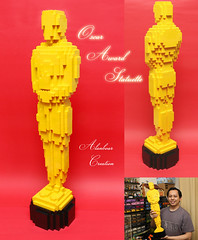 LEGO Oscar Award Statuette