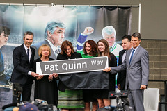 Pat Quinn street naming ceremony. 3-17-2015