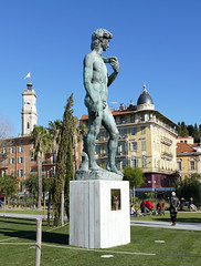 Le David en escale à Nice