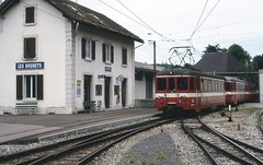 Trains le Locle les Brenets (Suisse)