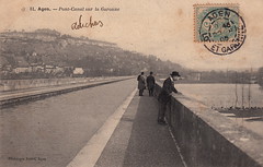 81. Agen. - Pont-Canal sur la Garonne (c.1905)