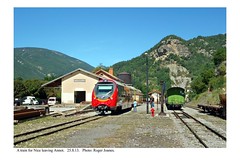 Annot. Train for Nice departing. 25.8.13