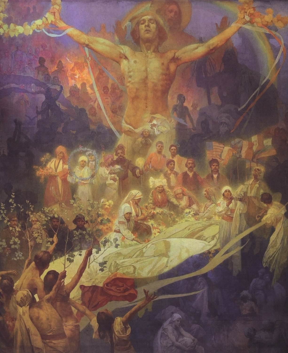 Apotheosis of the Slavs history by Alfons Mucha (1926)