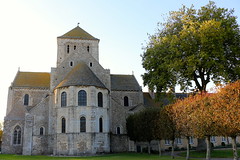 Abbaye Sainte-Trinité de Lessay (XIe), Manche, Cotentin, Normandie