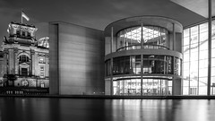 Reichstag und Paul Löbe Haus