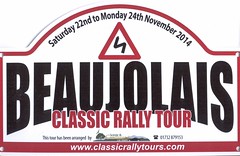 Beaujolais Classic Rally Tour 2014.