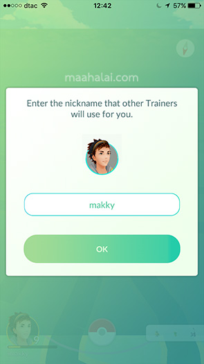 Pokemon Go nick name