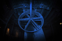 the blue wheel