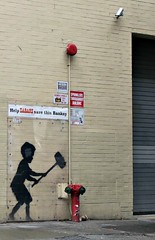 Banksy, 79th and Broadway, NYC