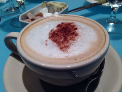 Cappuccino at the Kennedy Center