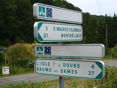 Eurovelo 6 Signposting, France