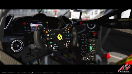 Assetto Corsa Ferrari 488 GT3 Cockpit