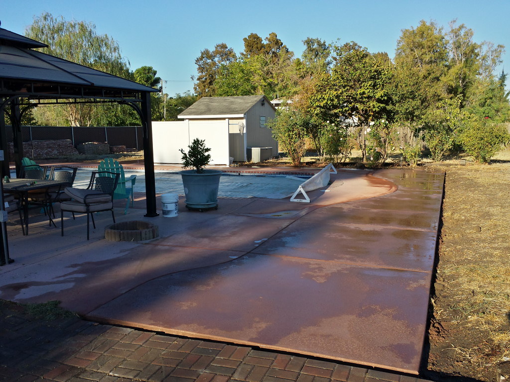 Pool Deck Add On In Vacaville