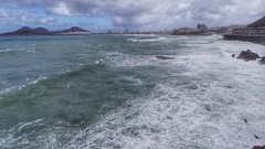 Fenómenos costeros adversos desde El Rincón Las Palmas de Gran Canaria ( domingo 23-noviembre 2914 ).