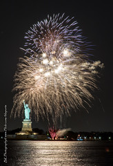 Statue of LIberty Fireworks July 16 2016